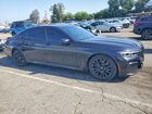 2021 Bmw 740 I Черный vin: WBA7T2C05MCE98648