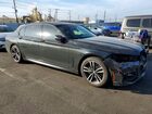 2020 Bmw 740 I Черный vin: WBA7T2C06LGF96708