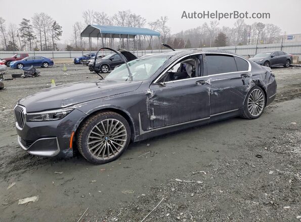 WBA7T2C07MCE44073 2021 BMW OTHER Gray Առջևի ձախ երեք քառորդ տեսարան