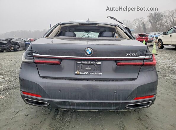 WBA7T2C07MCE44073 2021 BMW OTHER Gray Հետևի տեսք