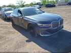 2020 Bmw 740i Xdrive Gray vin: WBA7T4C06LCD59428