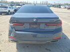 2020 Bmw 740 Xi Черный vin: WBA7T4C0XLGF97081