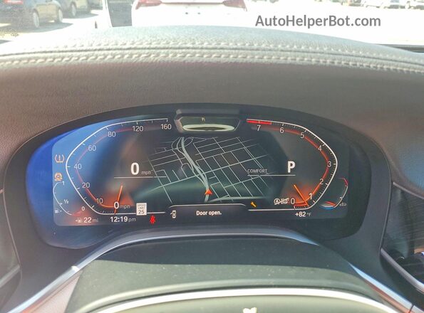 WBA7T4C0XLGF97081 2020 BMW OTHER Черный Вид щитка приборов