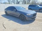 2020 Bmw 740 Xi Черный vin: WBA7T4C0XLGF97081