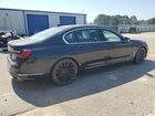 2022 Bmw 740 Xi Черный vin: WBA7T4C0XNCH65571