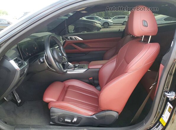 WBA83AP0XRCP33171 2024 BMW M4 Black Front interior view