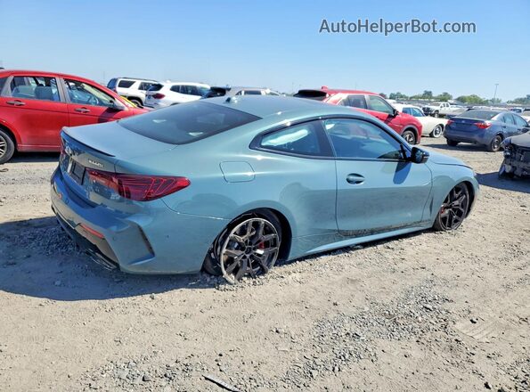 WBA83DA01SCT76298 2025 BMW M4 Teal Задня права чверть