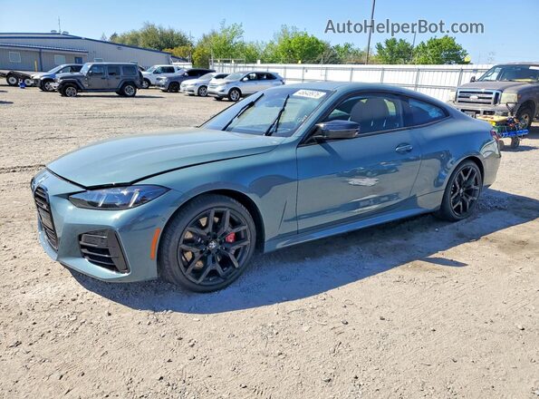 WBA83DA01SCT76298 2025 BMW M4 Teal Передня ліва чверть