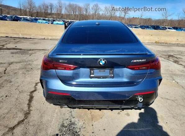 WBA83DA05SCT05458 2025 BMW M4 Blue Вид ззаду
