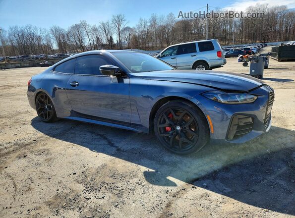WBA83DA05SCT05458 2025 BMW M4 Blue Передня права чверть