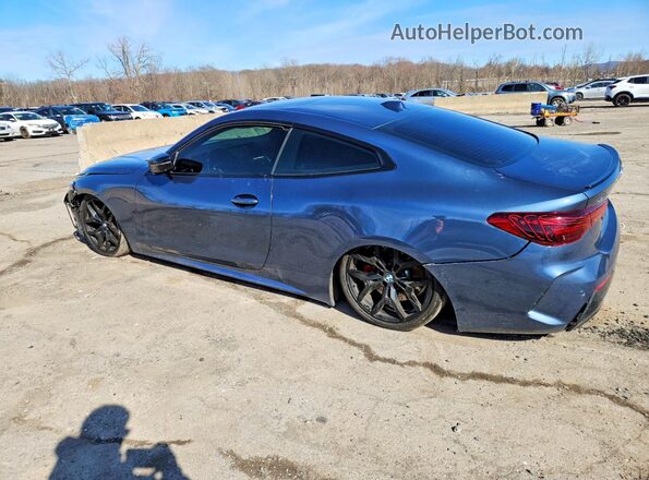 WBA83DA05SCT05458 2025 BMW M4 Blue Задня ліва чверть