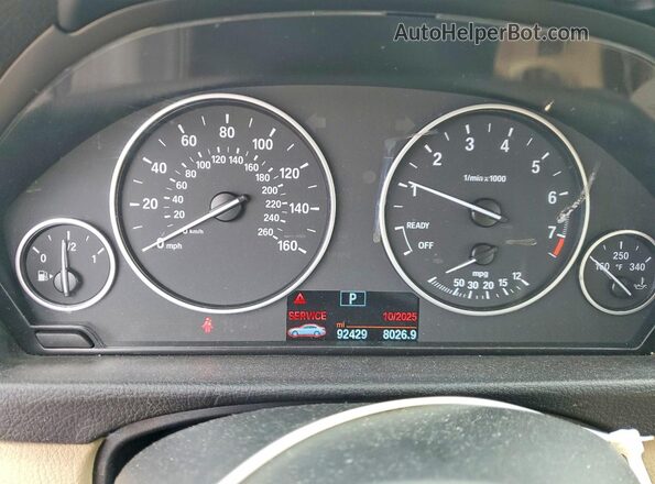WBA8A3C50JA505439 2018 BMW OTHER White Instrument cluster view