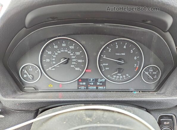 WBA8A3C55GK690140 2016 BMW OTHER Black Widok zestawu wskaźników