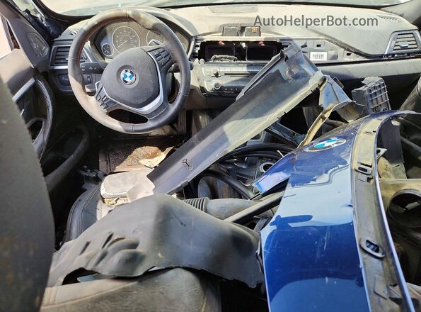 WBA8B7C50GK703056 2016 BMW OTHER Синий Вид панели приборов
