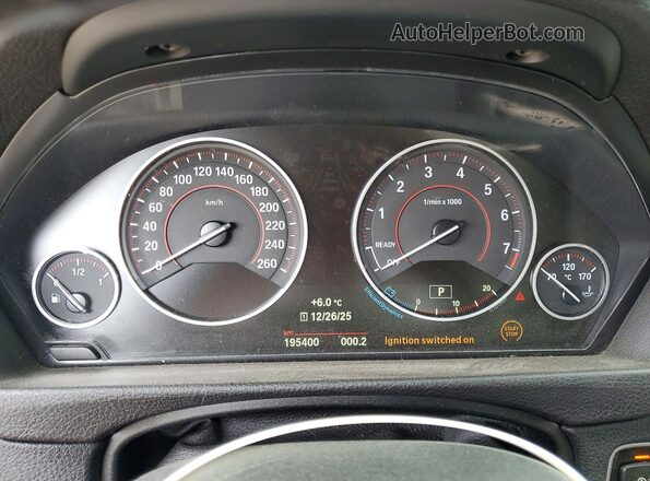 WBA8B7C52GK703172 2016 BMW OTHER Серый Вид щитка приборов