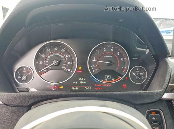 WBA8B7G57JNU95113 2018 BMW OTHER Black Вид щитка приладів