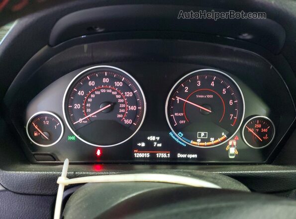 WBA8B9C55JEE81750 2018 BMW OTHER Черный Вид щитка приборов