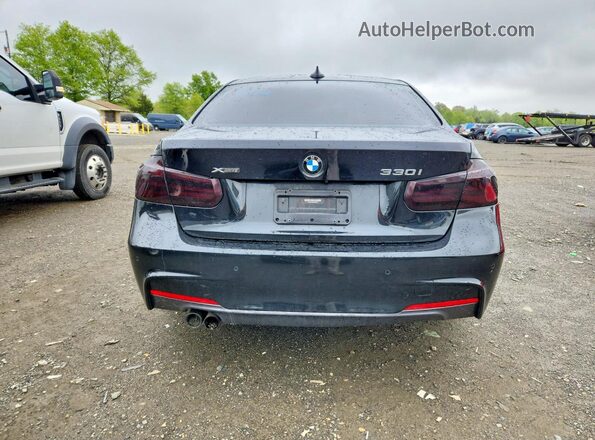 WBA8D9C30HA005574 2017 BMW OTHER Black Вид ззаду