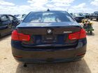 2017 Bmw 320 I Черный vin: WBA8E1G35HNU18642