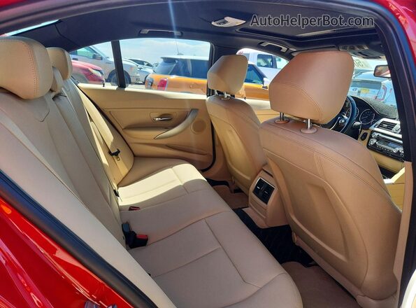 WBA8E1G53GNT34691 2016 BMW OTHER Красный Вид задних сидений