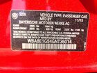 2016 Bmw 320 I Красный vin: WBA8E1G54GNT36014