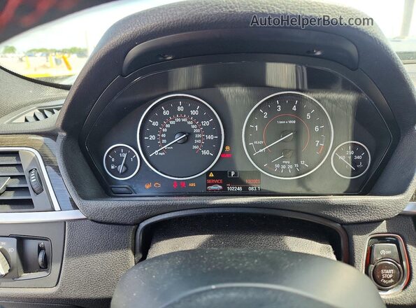 WBA8E3C50GK503049 2016 BMW OTHER Черный Вид щитка приборов
