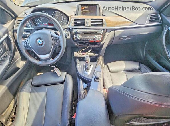 WBA8E3C50GK503049 2016 BMW OTHER Черный Вид панели приборов