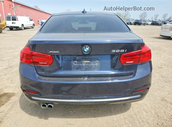 WBA8E3C52GK501237 2016 BMW OTHER Синий Вид сзади