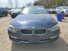2016 Bmw 328 Xi Sulev Синий vin: WBA8E3C52GK501237