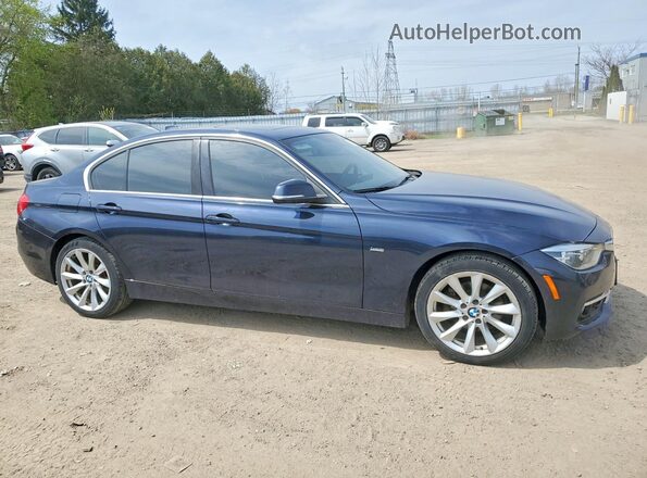 WBA8E3C52GK501237 2016 BMW OTHER Синий Передняя правая четверть