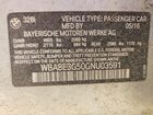 2016 Bmw 328 Xi Sulev Серебряный vin: WBA8E3G50GNU03591