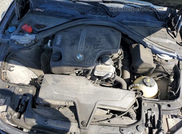 WBA8E5G34HNU44964 2017 BMW OTHER Синий Вид задней части салона