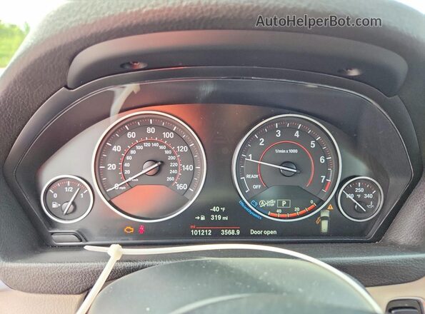 WBA8G5C55GK442495 2016 BMW OTHER Silver Սարքավորումների վահանակի տեսք