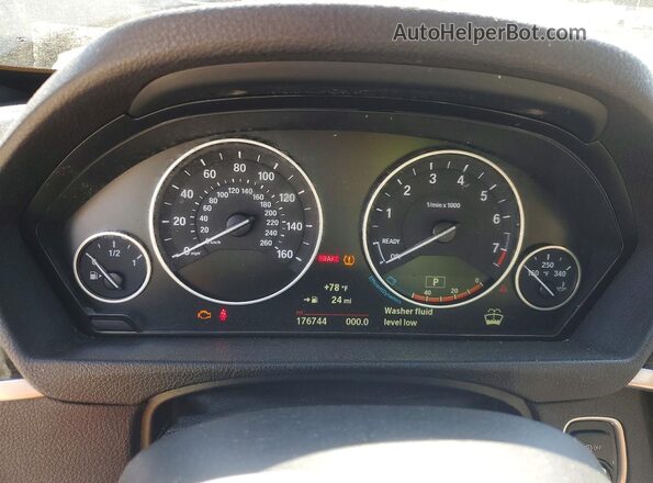 WBA8Z5C53GG500424 2016 BMW OTHER Black ხელსაწყოთა პანელის ხედი