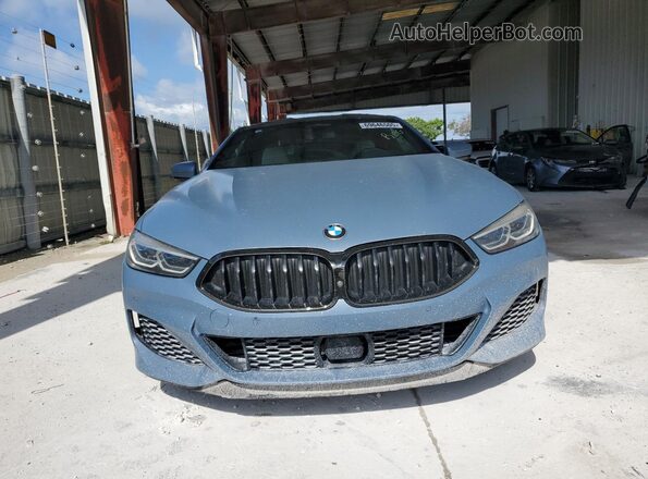 WBABC4C58KBU96930 2019 BMW M8 Gray Vista frontal