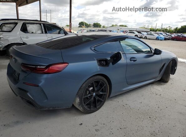 WBABC4C58KBU96930 2019 BMW M8 Gray Trasero derecho