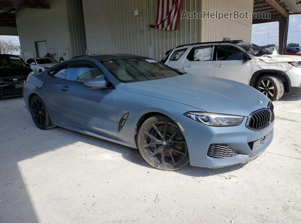 WBABC4C58KBU96930 2019 BMW M8 Gray Delantero derecho