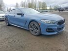 2022 Bmw M850xi Blue vin: WBAGV8C01NCJ92820