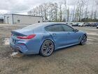 2022 Bmw M850xi Blue vin: WBAGV8C01NCJ92820