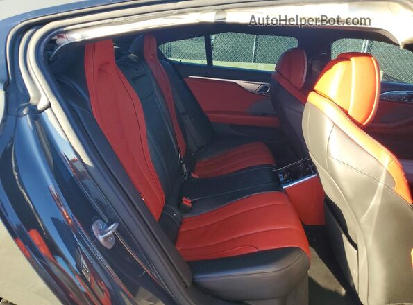 WBAGV8C01PCK80611 2023 BMW M8 Gray Rear seats view