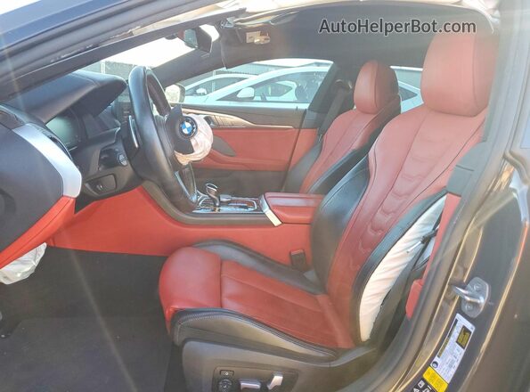 WBAGV8C01PCK80611 2023 BMW M8 Gray Front interior view
