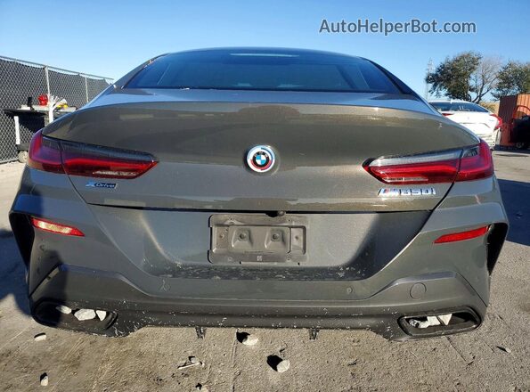WBAGV8C01PCK80611 2023 BMW M8 Gray Rear view