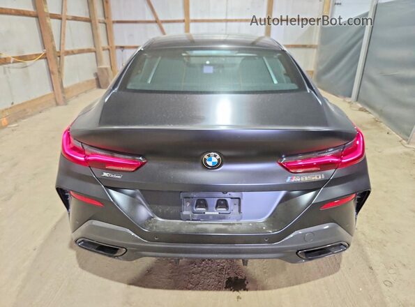 WBAGV8C04RCN36016 2024 BMW M8 Black Вид ззаду