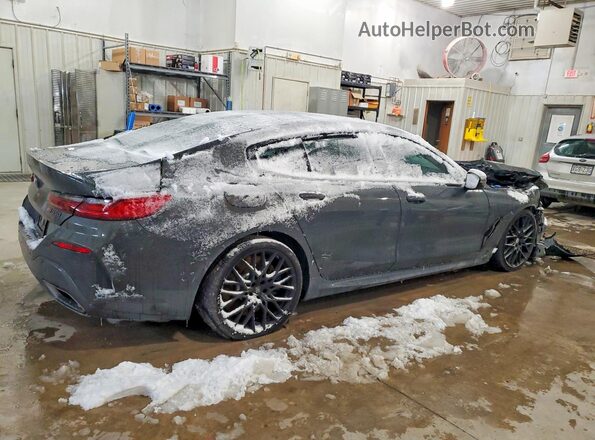 WBAGV8C07LCE33201 2020 BMW M8 Charcoal Tył prawy