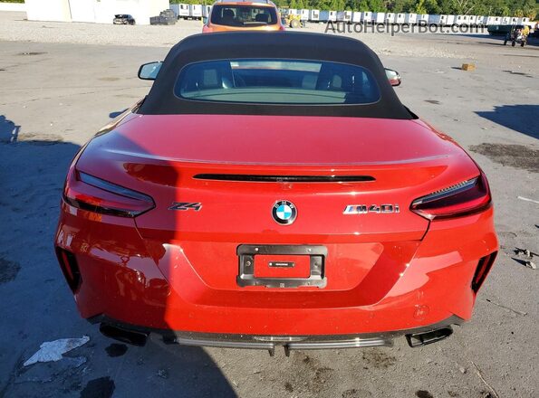 WBAHF9C01SWY46538 2025 BMW Z4 Red Widok z tyłu