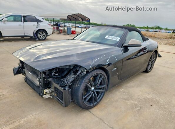 WBAHF9C05LWW38292 2020 BMW Z4 Черный Передняя левая четверть