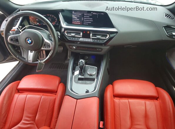 WBAHF9C05LWW38292 2020 BMW Z4 Черный Вид панели приборов