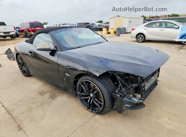 WBAHF9C05LWW38292 2020 BMW Z4 Черный Передняя правая четверть