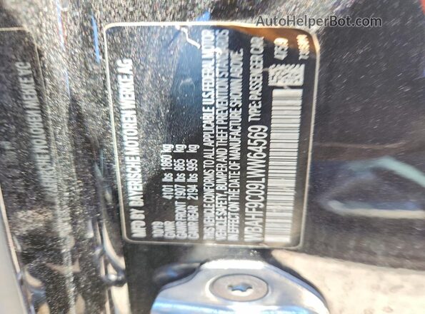 WBAHF9C09LWW64569 2020 BMW Z4 Black Widok komory silnika