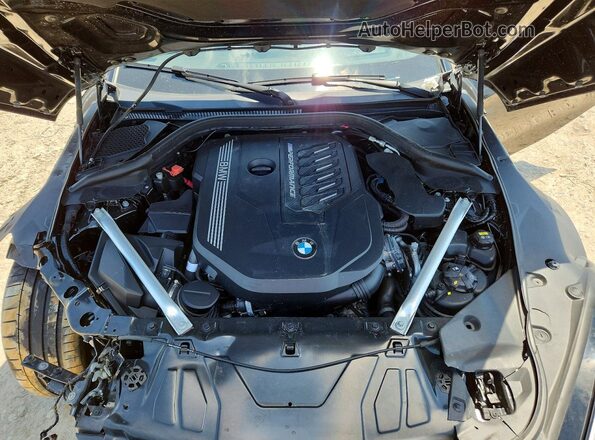 WBAHF9C09LWW64569 2020 BMW Z4 Black Widok wnętrza z tyłu